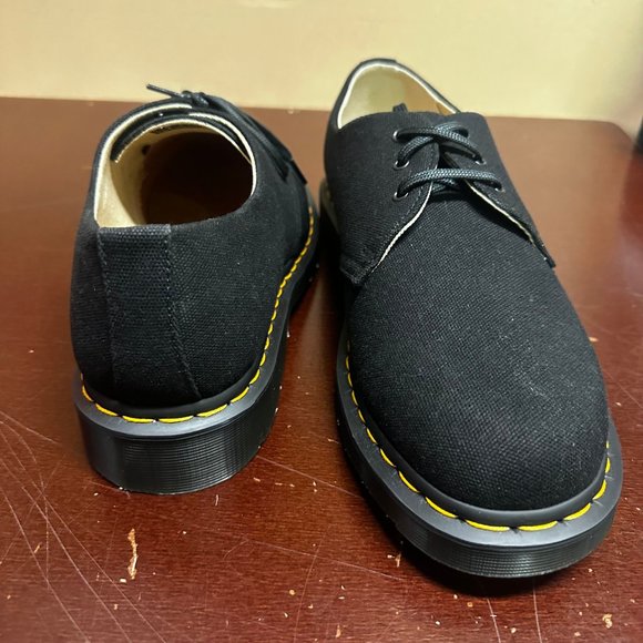 Dr Martens Mens Black 1461 Lace Up Round Toe Oxford Shoes Size US 8 Size US 11 main image 5